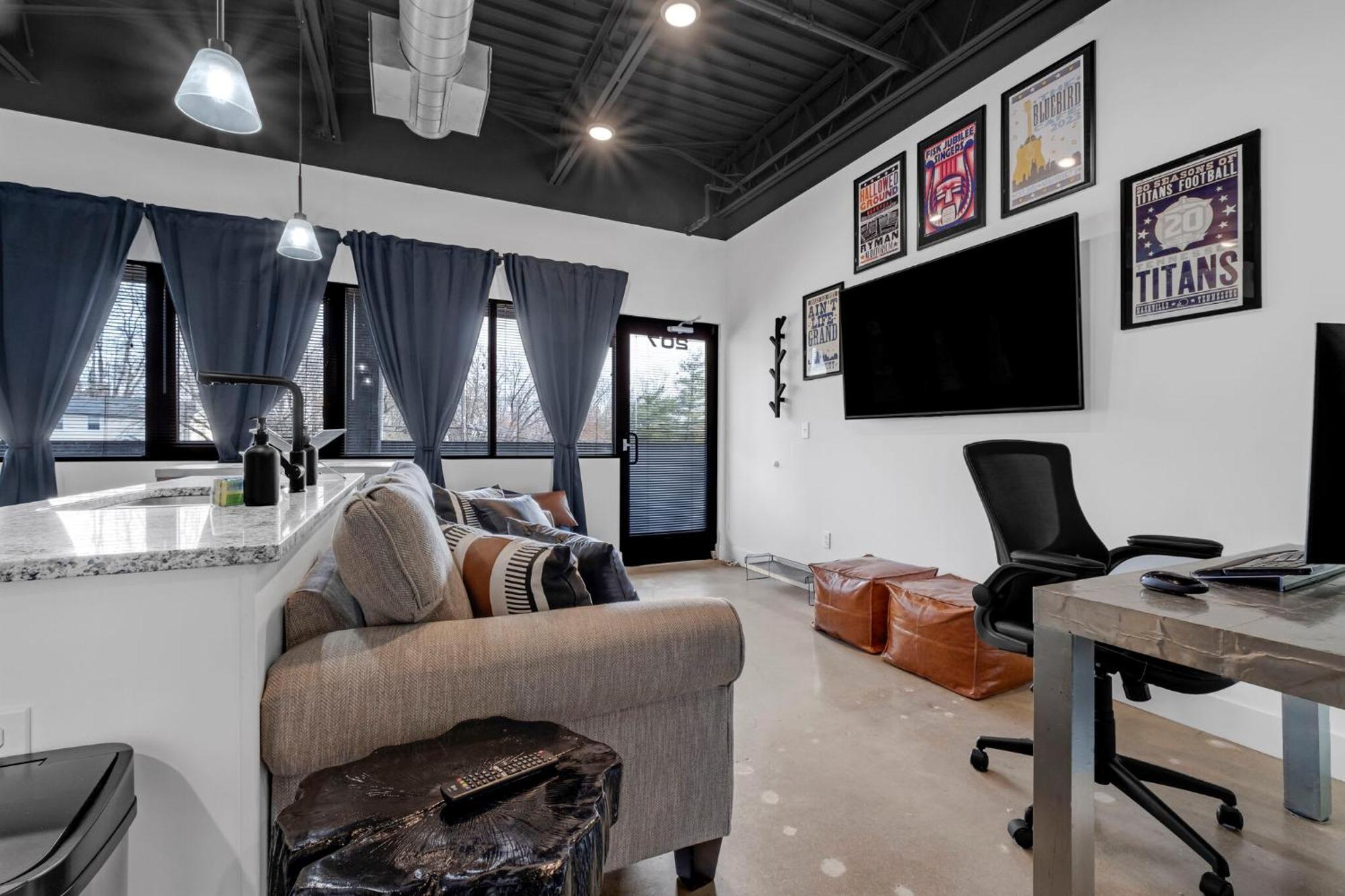 New Studio Sleeps 4 - 7 Mins To Dwtn Nashville Exteriér fotografie