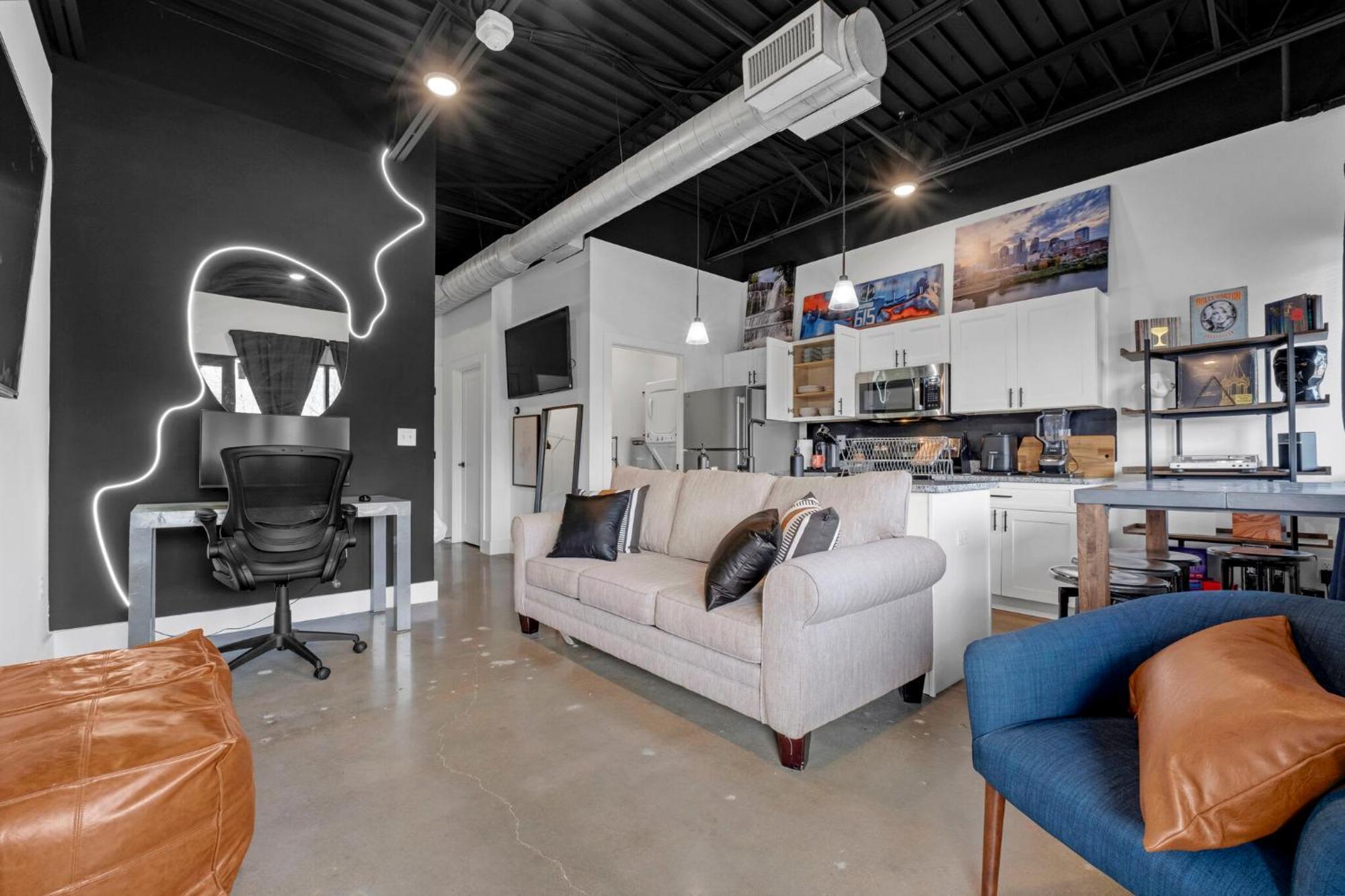 New Studio Sleeps 4 - 7 Mins To Dwtn Nashville Exteriér fotografie