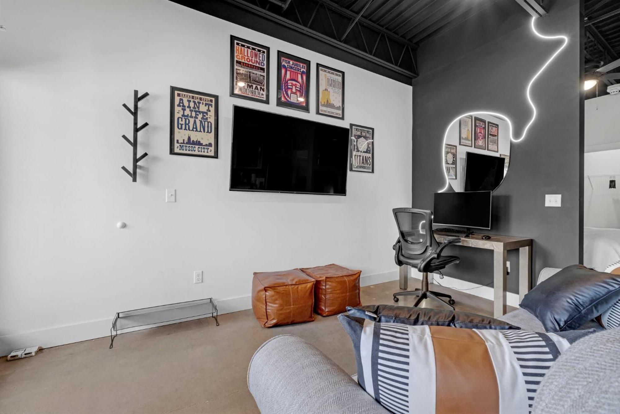 New Studio Sleeps 4 - 7 Mins To Dwtn Nashville Exteriér fotografie